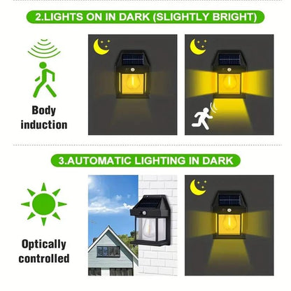 🎁Hot Sale Promotion 58% OFF🔥 Solar Outdoor Wall Lights with Motion Sensor