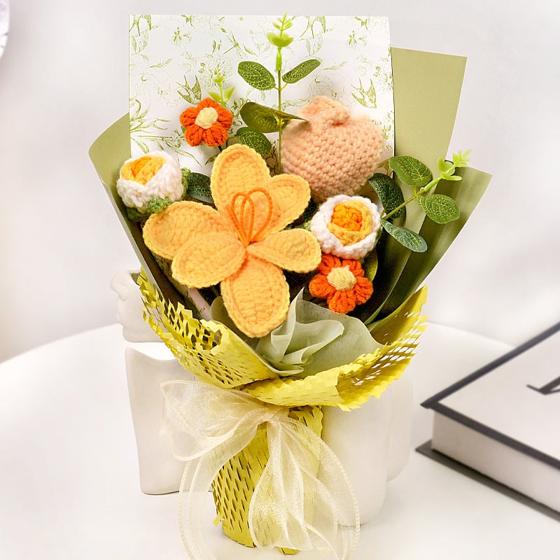 🔥2026 New Arrivals: 50% Off for a Limited Time!🔥Handmade Crochet Flower Bouquet