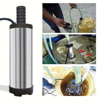 🔥Father's Day Sale 49% OFF🚜 DC 12V Portable Submersible Fuel Transfer Pump