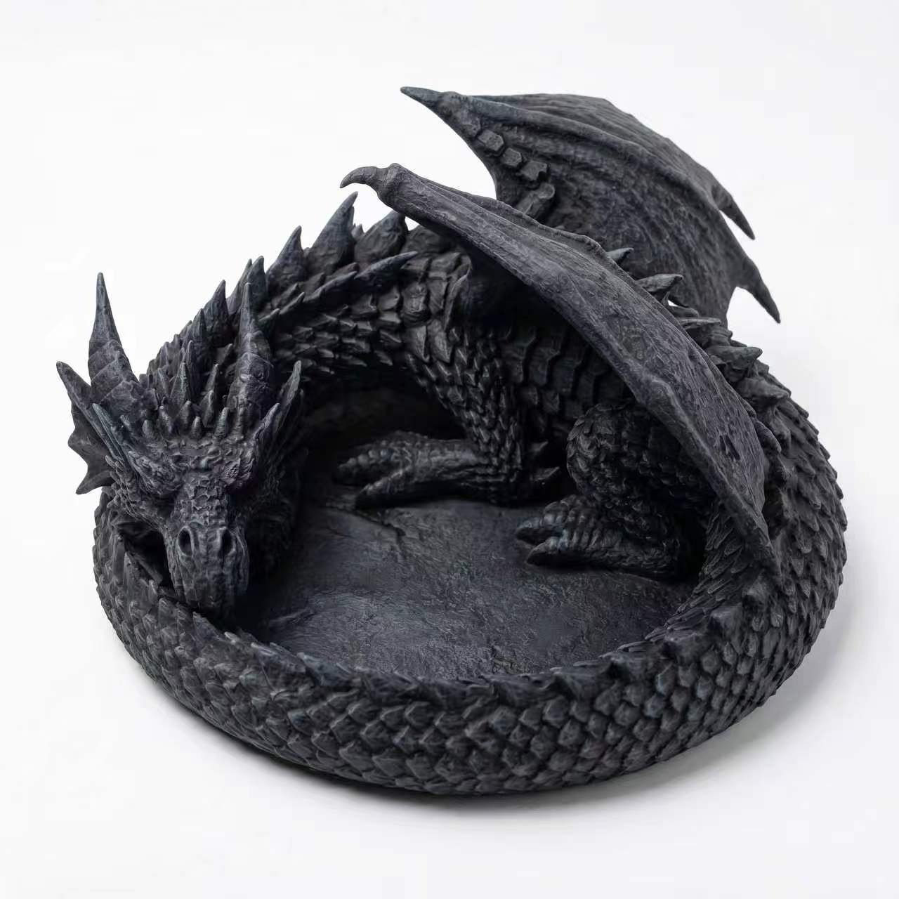 🐉 Dragon Guardian 3D Printed Jewelry Tray