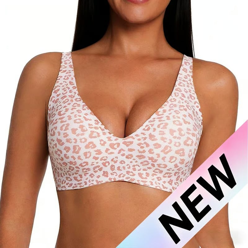 🔥NESLEMY Wireless Bra🔥 | Comfortable Push-Up, Seamless, Deep V for Daily Wear
