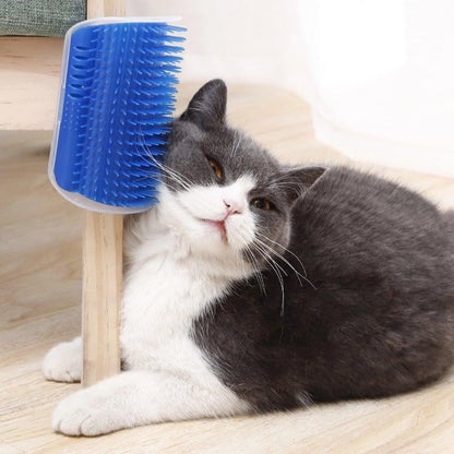 🔥Last Day 49% OFF -🎉🔥Corner Massage Cat Brush