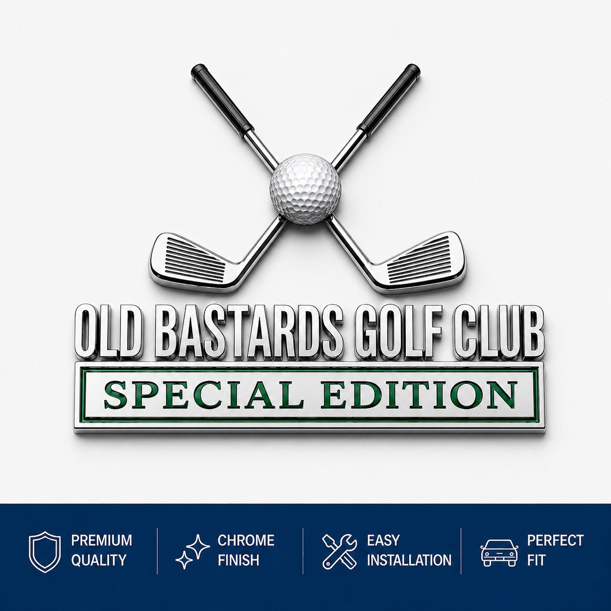 🔥LAST DAY 49% OFF - ⛳Elite Golf Club Car Emblem Badge