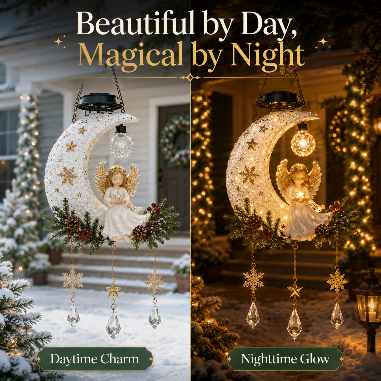 👼 Christmas Angel Moon Light