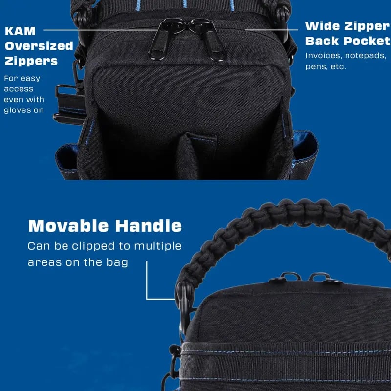 🔥Hot Sale 49% OFF - 🧲🛠️N52 Magnetic Backing Tool Bag