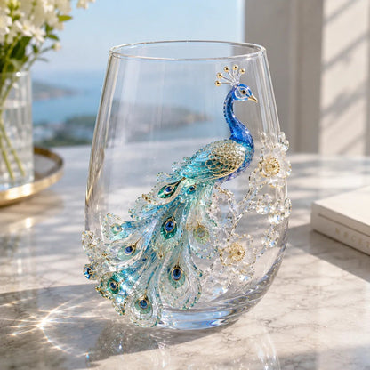 🔥✨ 3D Animal Floral Glass Tumbler | For Prettier Sips, Sunlight-Catching Details, Nature Charm & Elegant Everyday Drink Vibes 🌸🐾