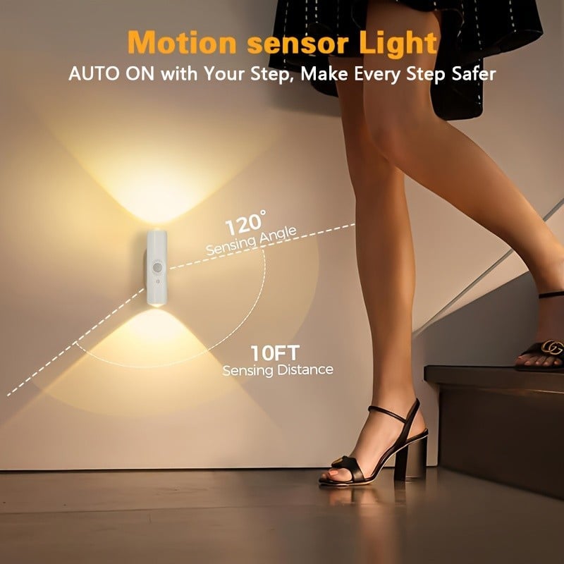 🔥🔥 Last Day 50% OFF - Rechargeable Smart LED Motion Sensor Ambient Light