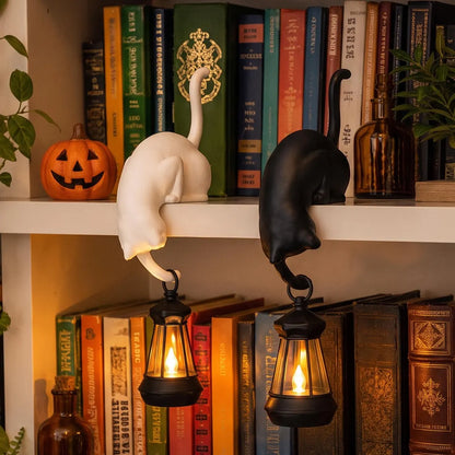 Cute Cat Hook Shelf Decor
