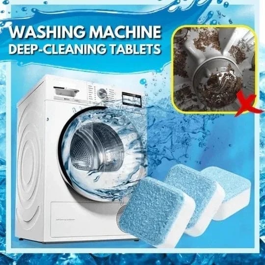 🔥Hot Sale NOW- SAVE 47% OFF👂Washing Machine Deep-Cleaning Tablets