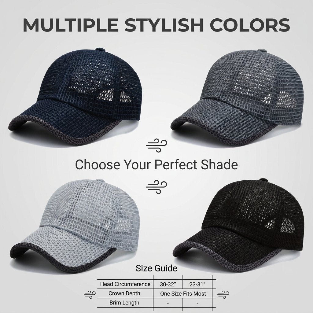 🧢Outdoor Sun Protection Hat – Lightweight, Breathable & Quick-Dry