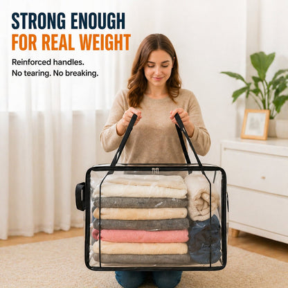 ✨ Mother's Day Sale 49% OFF📦Large Heavy-Duty Thick Plastic Clear Storage