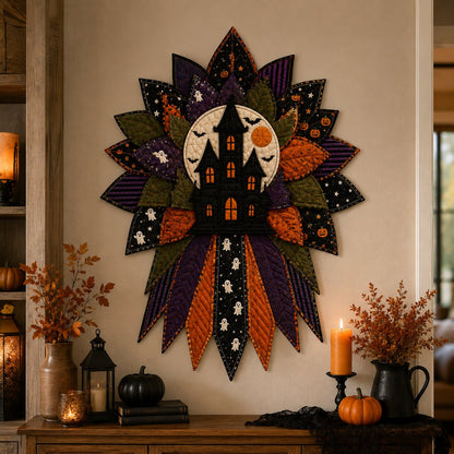 🔥Last Day 49% OFF - 🎃DIY Quilted Halloween Pumpkin Door Hanger Kit(📦Buy 2 Free Shipping)