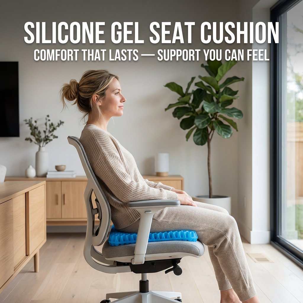 🔥49% OFF✨ Ergonomic Silicone Seat Cushion – Relief You Can Feel