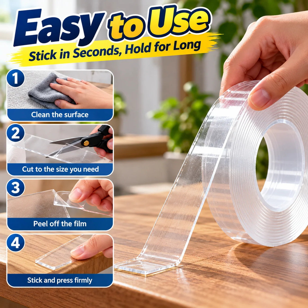 🔥Last Day 49% OFF🔥Nano Tape🚚