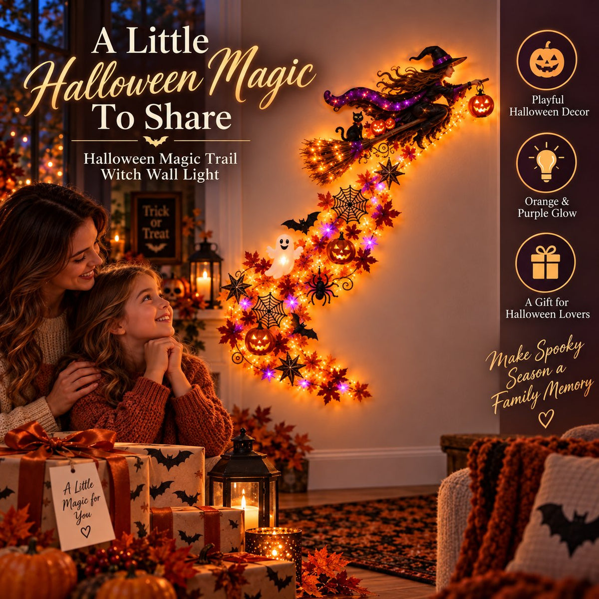 🎃 Halloween Magic Trail Wall Light Collection
