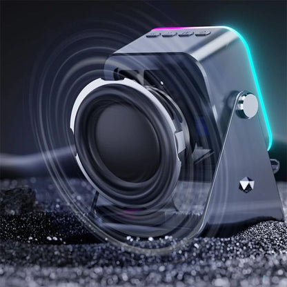 🎶📱  5-in-1 Wireless Induction Bluetooth Speaker with Adjustable Phone Stand