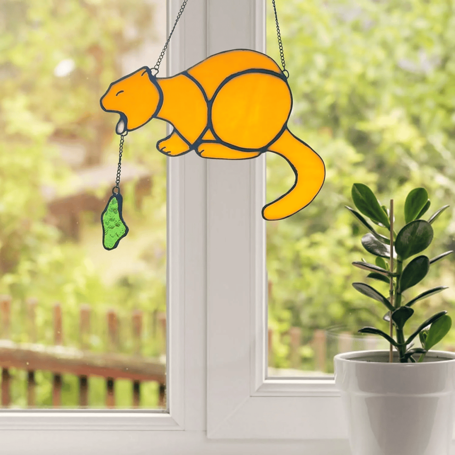 🎁Last Day 49% OFF - 🐈Puking Cat Funny Hanging Ornament