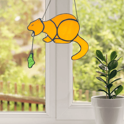 🎁Last Day 49% OFF - 🐈Puking Cat Funny Hanging Ornament