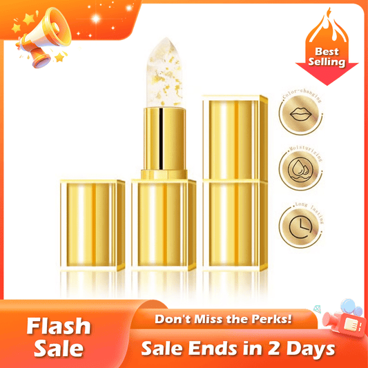 ?Flash Sale⚡ 50K+ SOLD! Almost Gone-?? Experience Luxurious Lips - ✨Transferproof Color-Changing Lipstick?CrystalClear Color Alchemy ? Auto-Tints on Contact!
