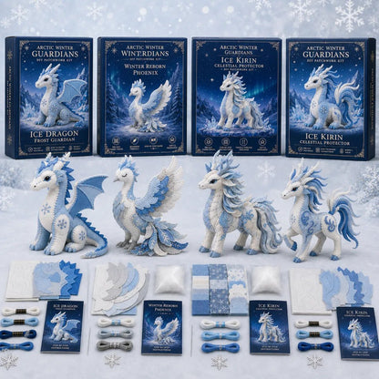 🏆Buy 2 Get 10%off &Free shipping🧵💙Arctic Winter Guardians DIY Patchwork Kit❄️