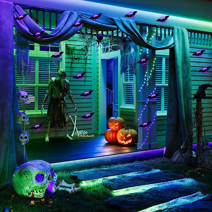 Halloween 3D Lighted LED Flashing Bats
