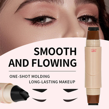 💞LAATSTE DAG - 1 + 1 GRATIS💞Draaibare eyeliner-stempelpe
