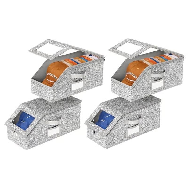 🔥Last Day 60% OFF 🔥Stackable storage boxes for baseball caps