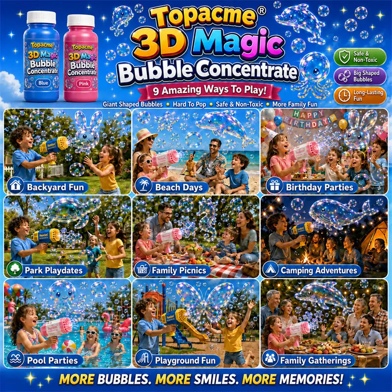Super 3D Magic Bubble Concentrate