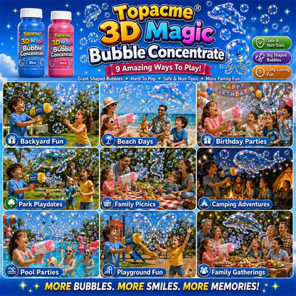 Super 3D Magic Bubble Concentrate