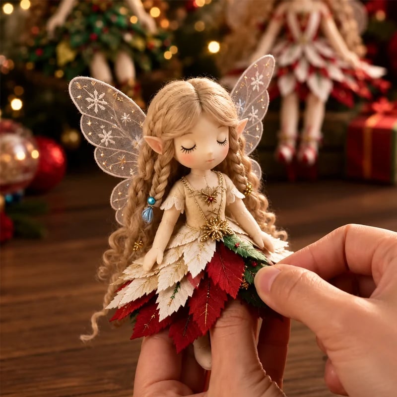 🔥LAST DAY 50% OFF - ✨ Christmas Magic Patchwork Fairy DIY Kit – Stitch Your Own Magical Christmas Fairy Collection