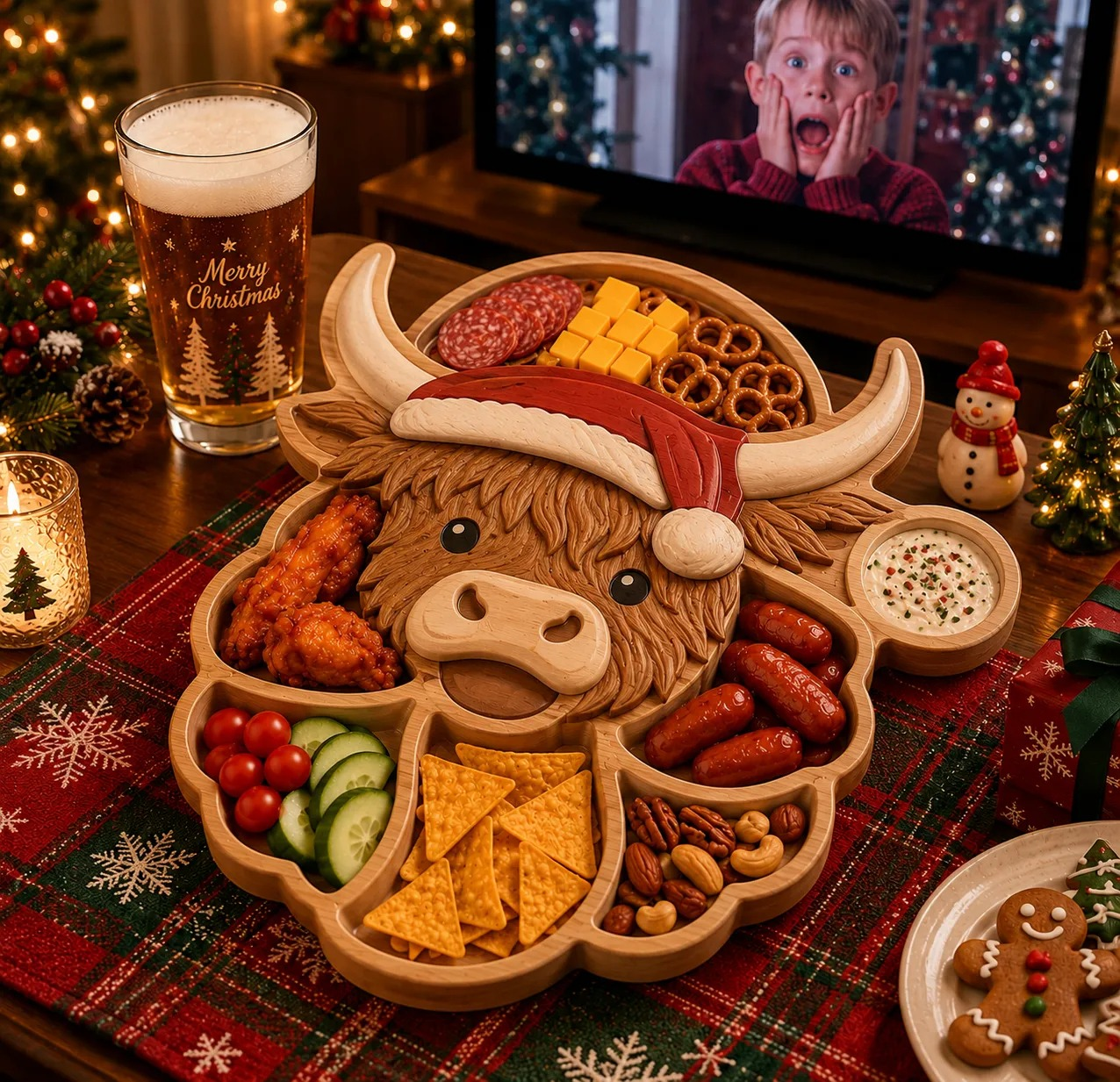 🔥Last Day BUY 2 GET 1 FREE🎄 Christmas Snack Serving Tray