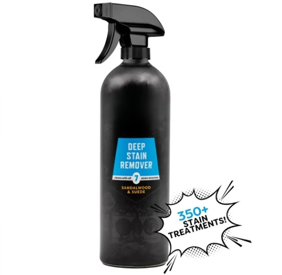 Deep Laundry Stain Remover & Odor Eliminator - 7-Enzyme Extreme Mess Cleaner