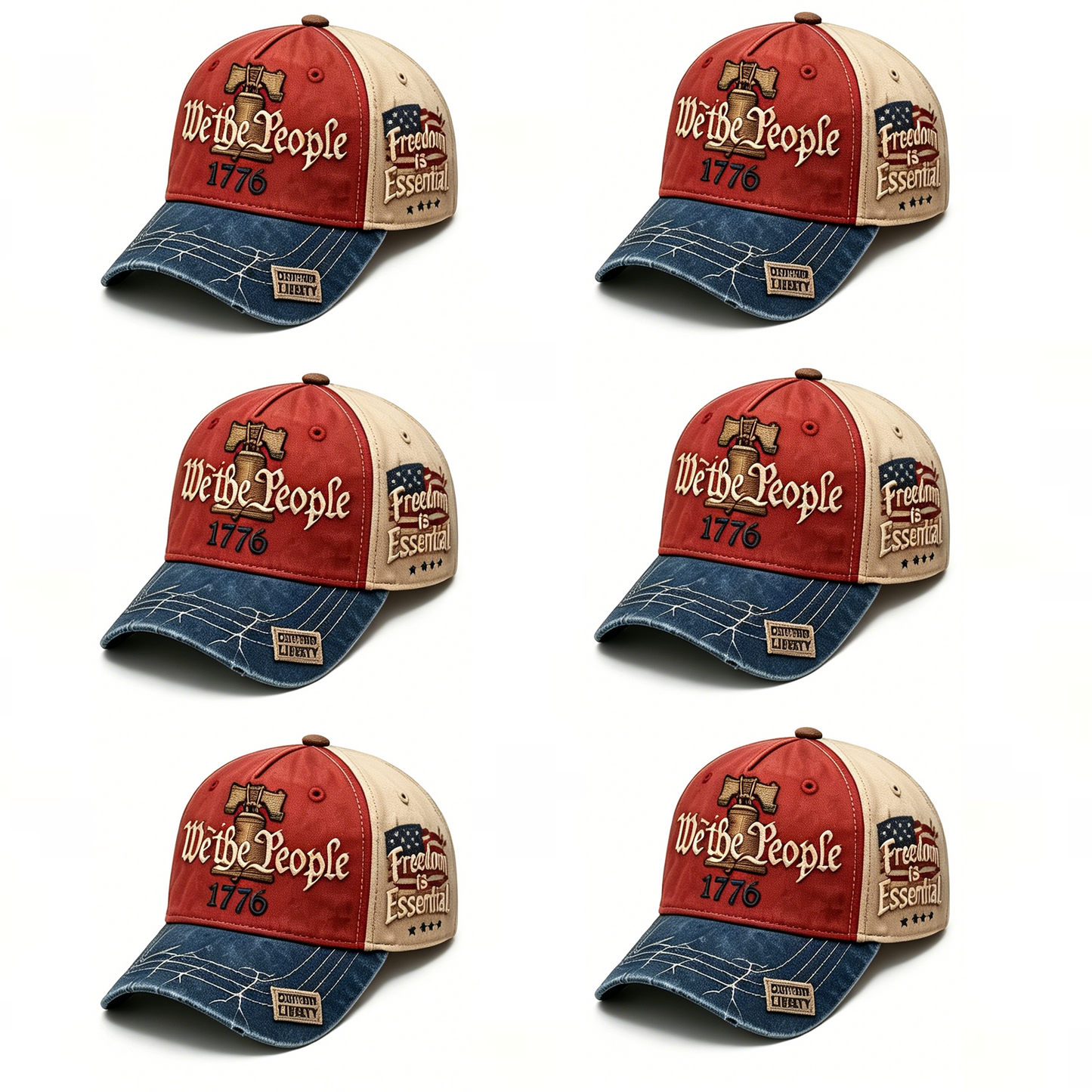 LAST DAY 70% OFF-2026 We The People  Vintage Baseball Cap