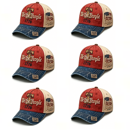 LAST DAY 70% OFF-2026 We The People  Vintage Baseball Cap