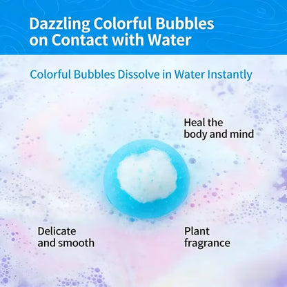 Natural Bath Bombs for Kids with Mega Bubbles