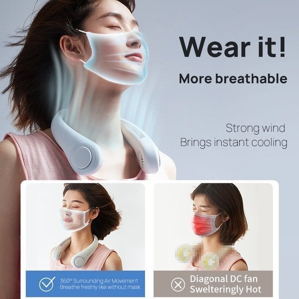 🔥 2024 New Portable Neck Fan