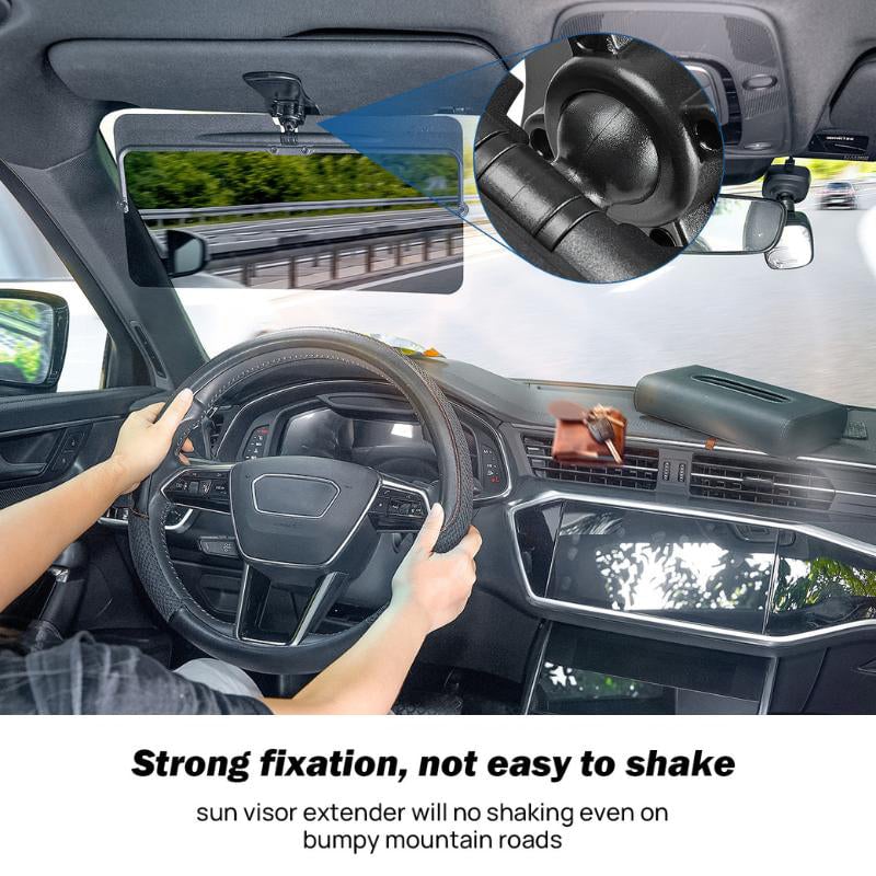 🚗 Elevate Your Driving Comfort 🎁Universal Car Sun Visor With Polarized Glare Protection