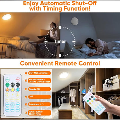 🔥2026 New Rechargeable Human Body Induction Ceiling Light