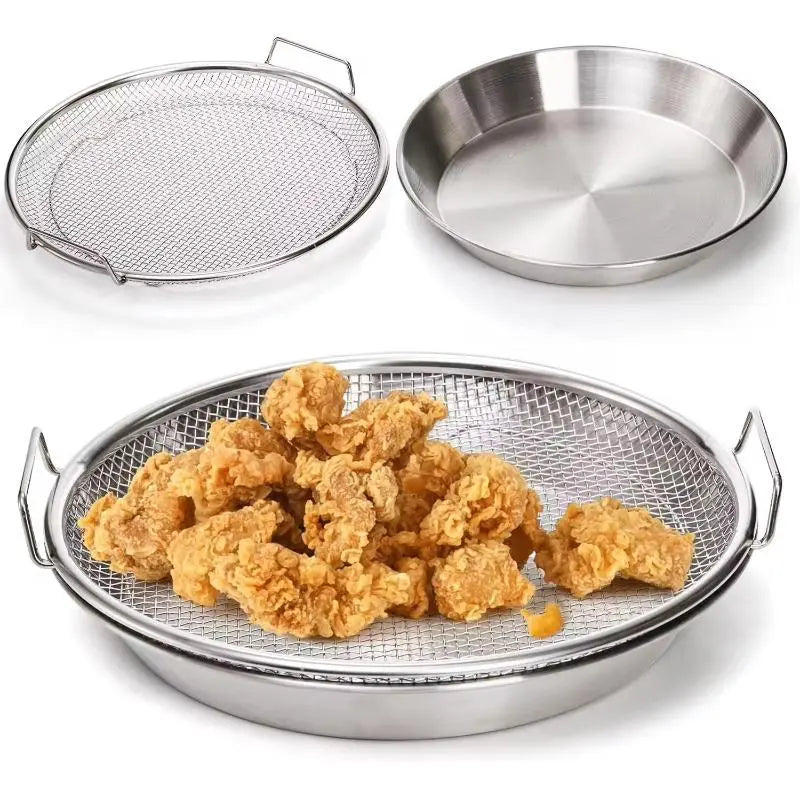 🔥Last Day 50% OFF 🔥Reusable Stainless Steel Oil Drainer Tray