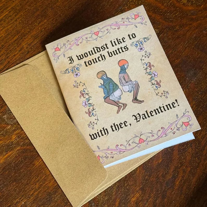 🔥Last Day Discount 49% OFF🔥Medieval Valentine's Cards