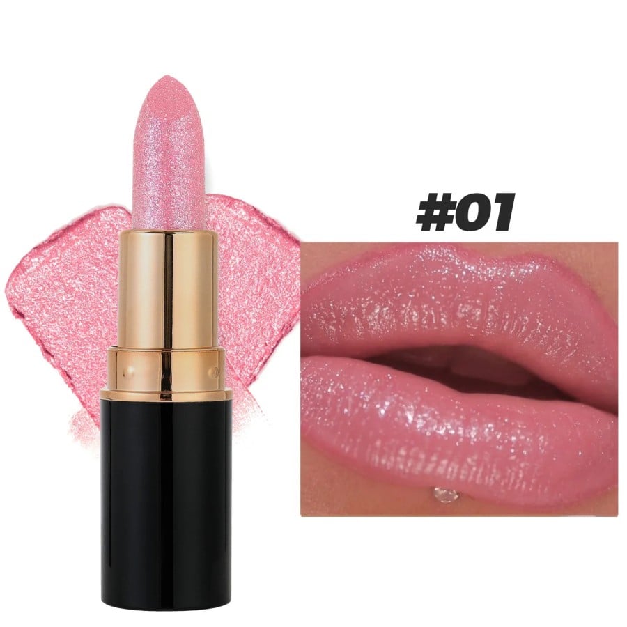 Diamond Lip Gloss Glitter Lipstick Waterproof