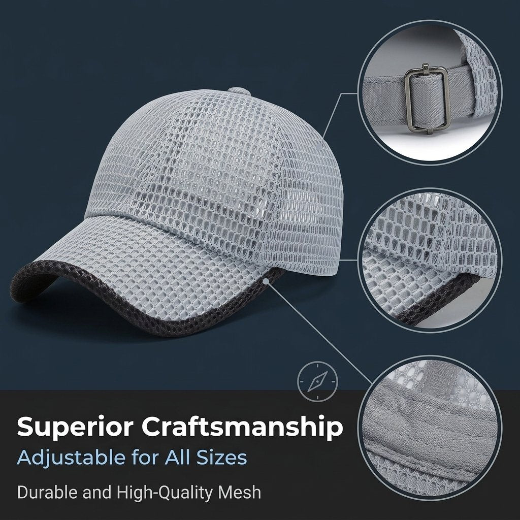 🧢Outdoor Sun Protection Hat – Lightweight, Breathable & Quick-Dry