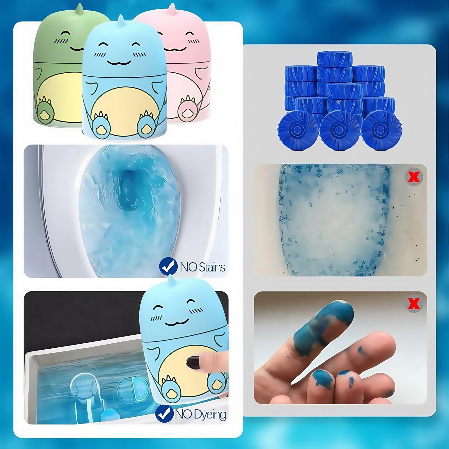 🏆Flash Sale⚡ 50K+ SOLD! Almost Gone-💥🔥🔥Toilet Cleaner & Toilet Deodorizer Wonder,Best Gifts