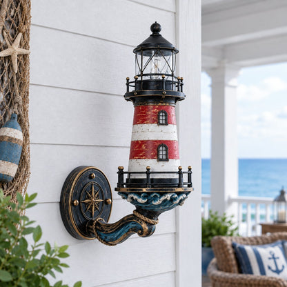 🌊 Vintage Coastal Lighthouse Wall Light