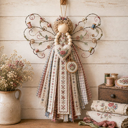 🪽 Angel Fabric Hanging DIY Kit