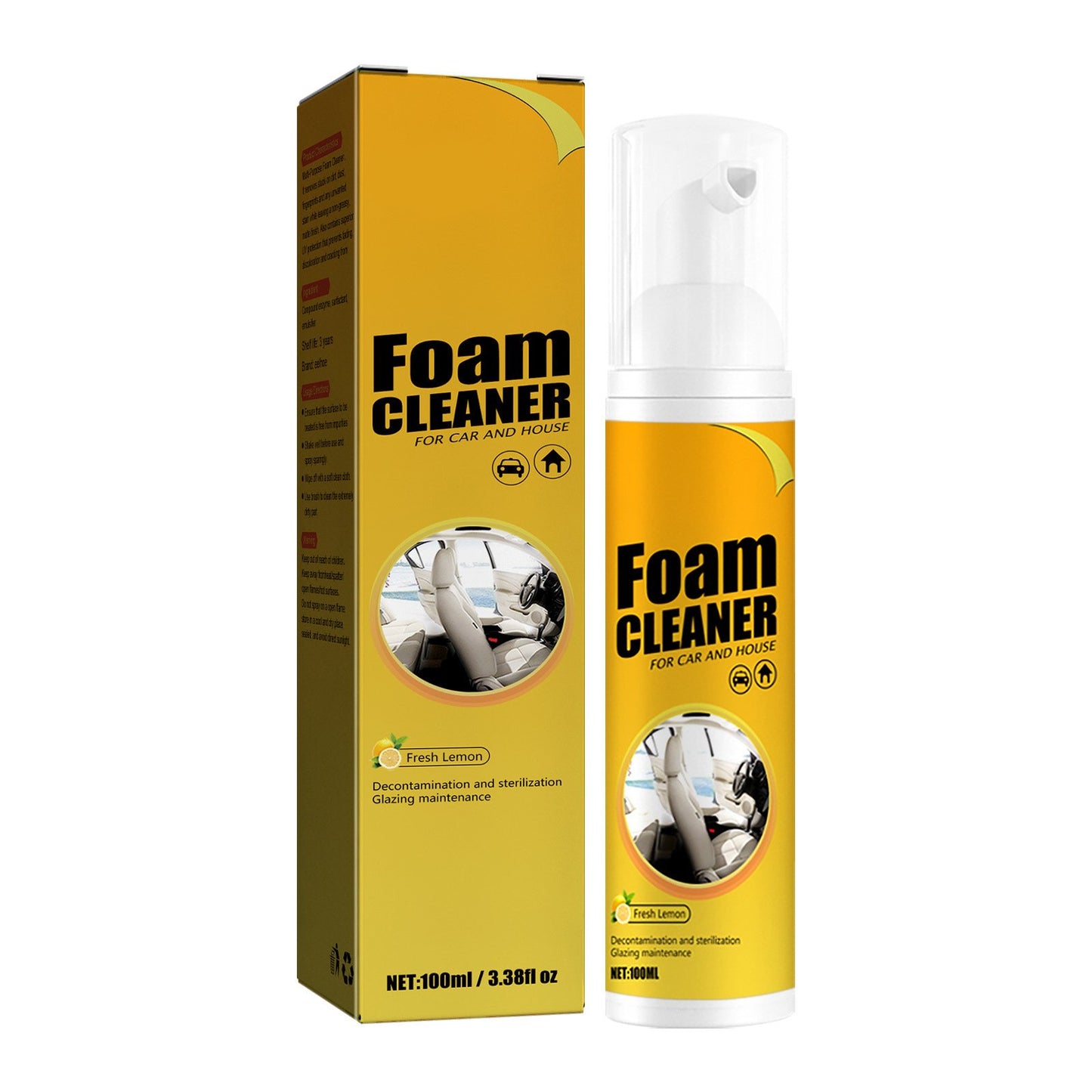 🔥2026 Upgraded Multi-Purpose Car Foam Cleaner
