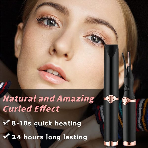 Rechargeable Heated Eyelash Curler for Quick Heating Curling