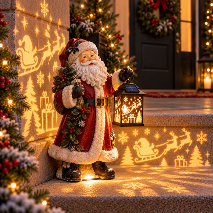 ⛄✨ Last Day 49% Snowman Nativity Glow™ – Solar Christmas Step Light with Holy Family Projection