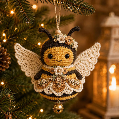 🪽 Animal Angel Crochet Ornament DIY Kit