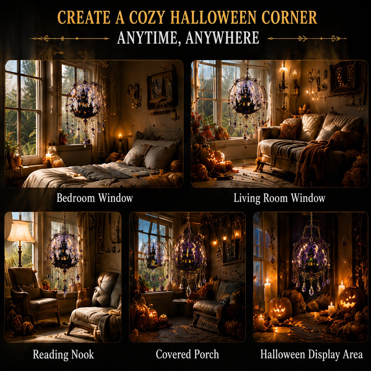 🎁Halloween Special Offer 50% OFF –🏰🎃Halloween Crystal Window Decoration